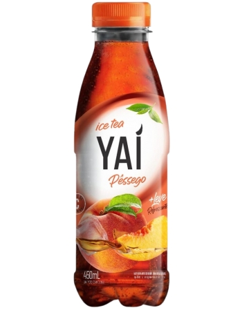 YAI ICE TEA PÊSSEGO - 450ML