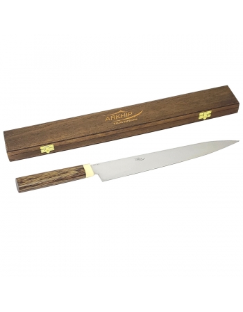 FACA P SASHIMI ARKWOOD MADEIRA PLUS C CAIXINHA 29 5CM DESTRO